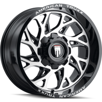 Jantes American Truxx AT1913 Destiny Noir Brillant Usiné 20x10