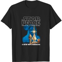Star Peace A New Hope Awaken Christian Men's T-Shirt