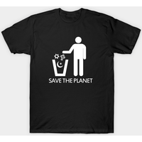 T-shirt Save The Planet - Religions - Religion pour hommes — T-shirts pour hommes