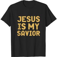 T-shirt chrétien Jésus est mon Sauveur pour hommes — T-shirts pour hommes