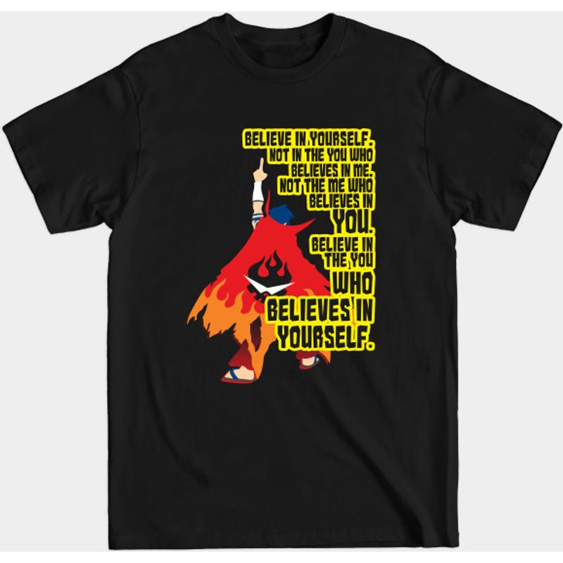 Believe In Yourself - Gurren Lagann Men's T-Shirt