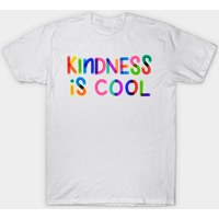 Kindness = Cool - Men's Black T-Shirt — Mens T Shirts