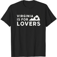 T-shirt pour hommes Simple Vintage Virginia Is For Lovers — T-shirts pour hommes