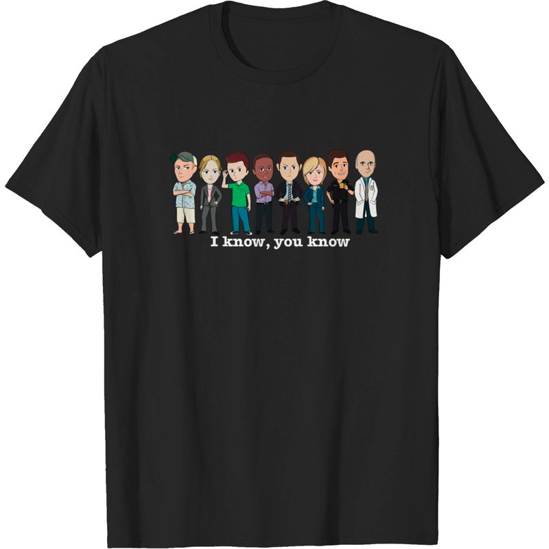 T-shirt pour hommes I Know, You Know Team Psych Green — T-shirts pour hommes