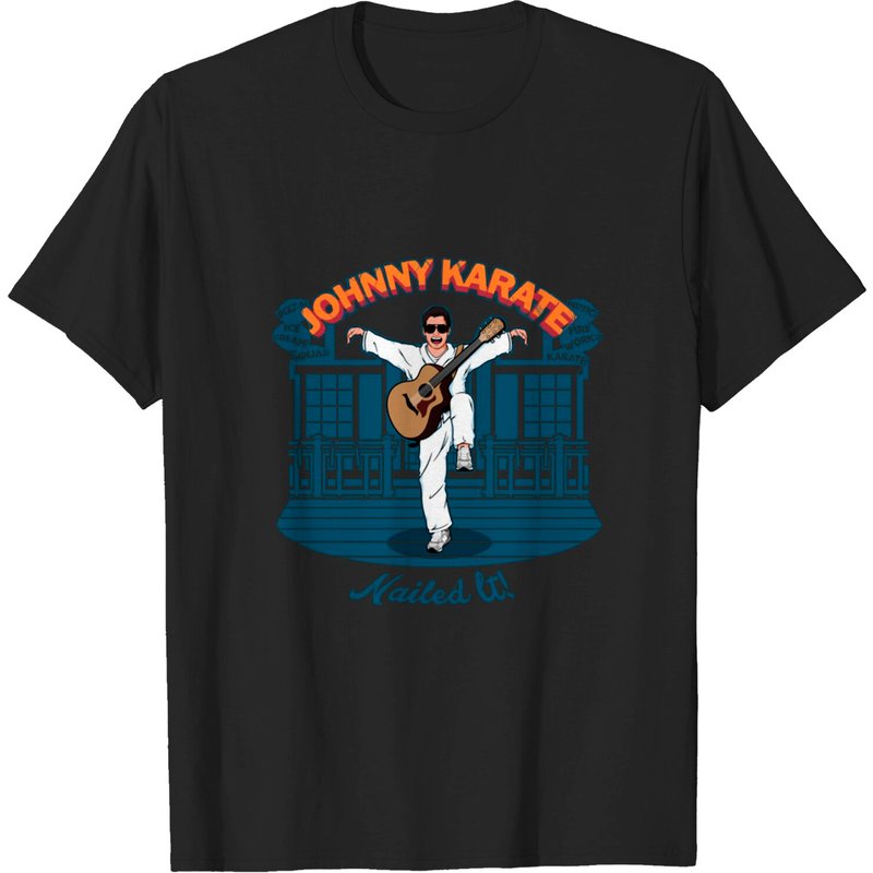Super Johnny Karate Parody Men's T-Shirt — Mens T Shirts
