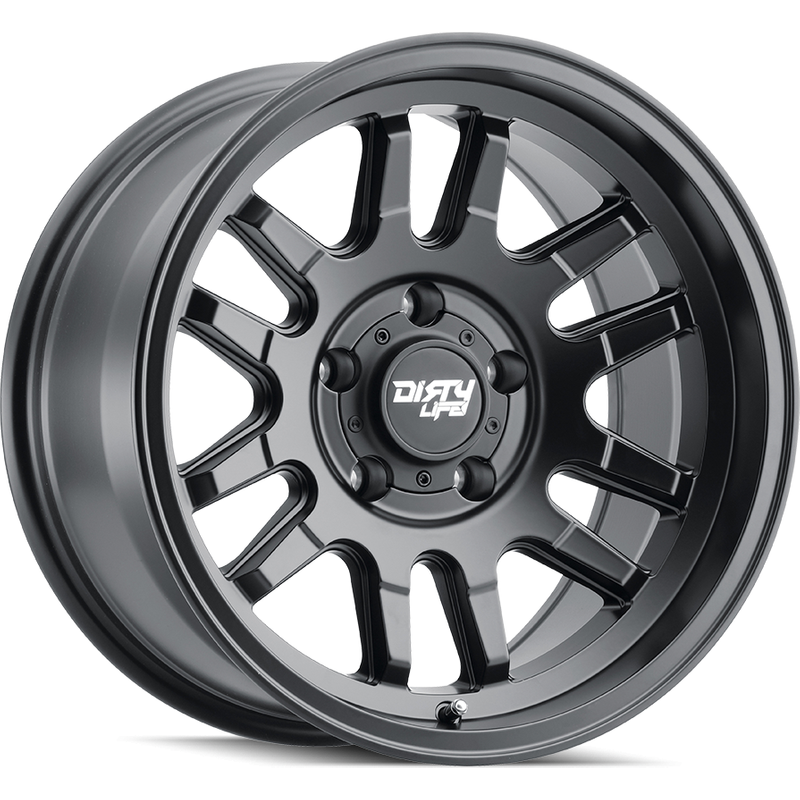 Roues Dirty Life 9310 Canyon Noir Mat - 17x9 - 5x127 -12 Offset — Roues et jantes