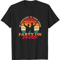 T-shirt pour hommes Bill And Ted Excellent Adventure — T-shirts pour hommes