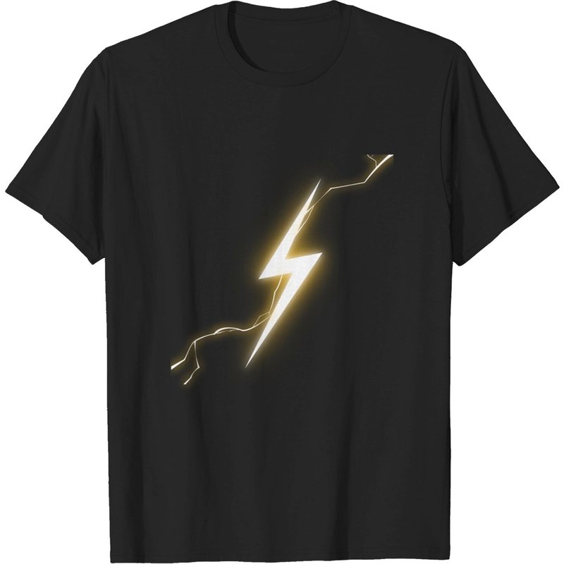 T-shirt pour hommes Electric Flash en noir