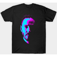 T-shirt pour hommes Keanu Reeves en noir — T-shirts pour hommes