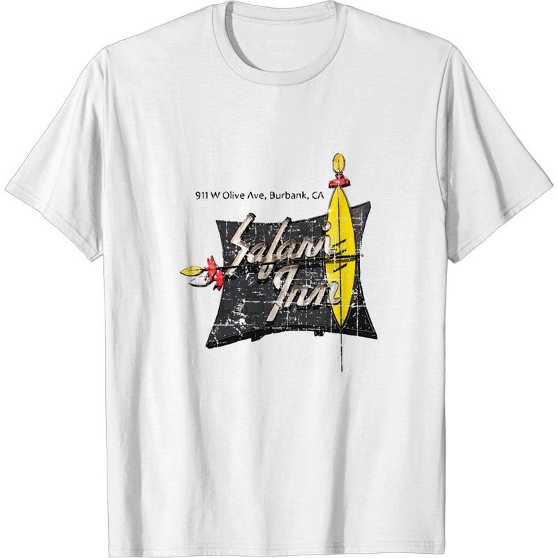 T-shirt pour hommes The Safari Inn Distressed True Romance
