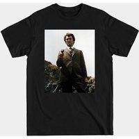T-shirt pour hommes Clint Eastwood en noir — T-shirts pour hommes