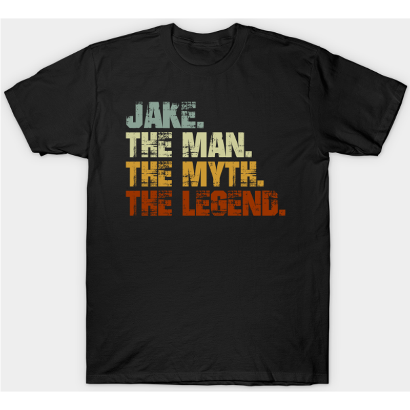 T-shirt Jake The Man The Myth The Legend pour hommes — T-shirts pour hommes