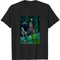 T-shirt noir pour hommes Adventure Time