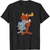 T-shirt Rocky et Bullwinkle - Dessins animés pour hommes