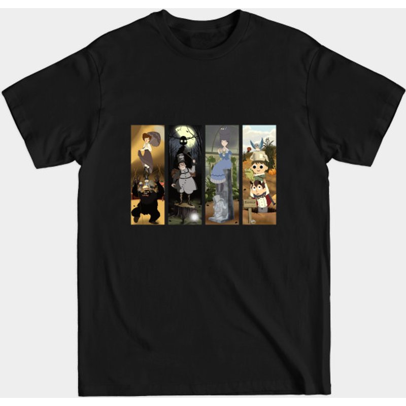 T-shirt pour hommes Portraits d'Over The Garden Wall — T-shirts pour hommes