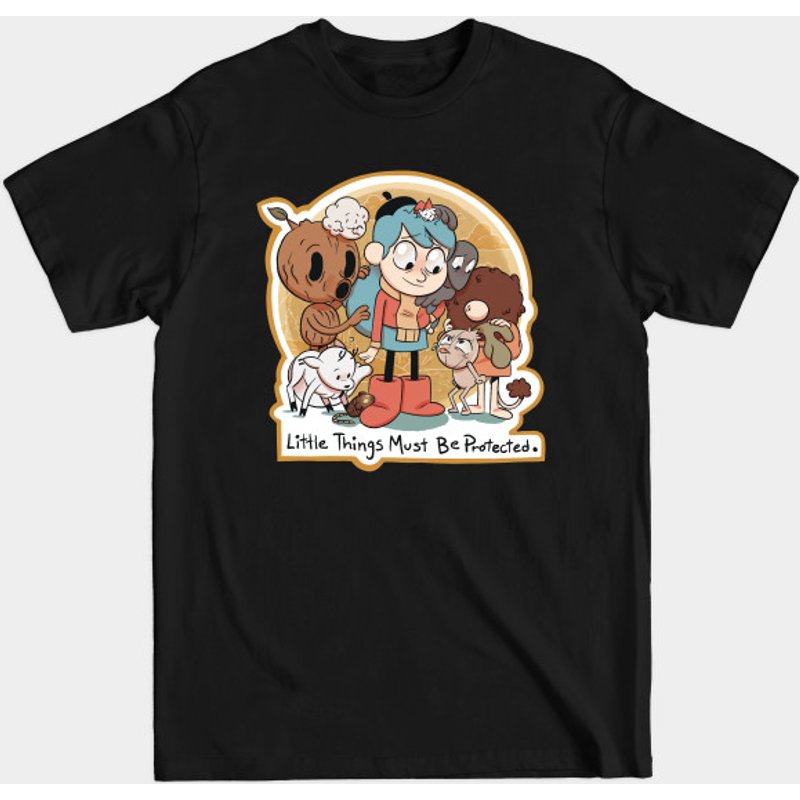 Hilda Men's T-Shirt - Little Things Must Be Protected — Mens T Shirts
