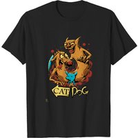 Catdog Men's Black T-Shirt