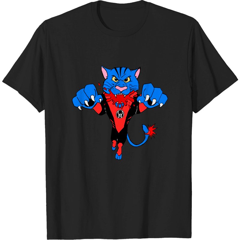 Rage - T-shirt Dc Comics pour hommes en noir — T-shirts pour hommes