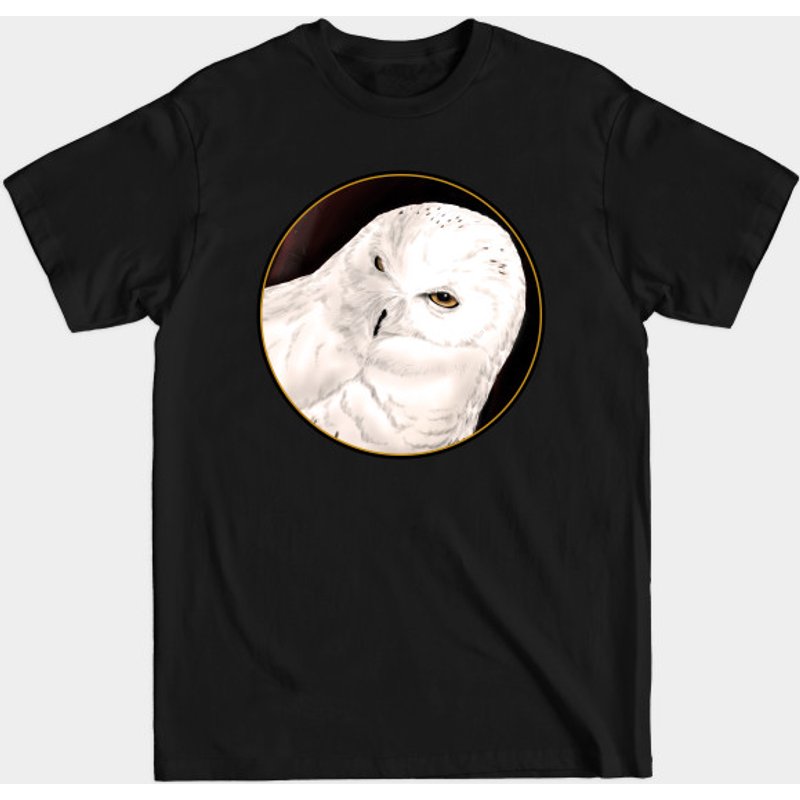 T-shirt pour hommes Hedwig en noir — T-shirts pour hommes