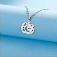 Pendentif en Acier Inoxydable 304, Découpe Laser, Charme Citrouille — Breloques et pendentifs
