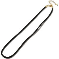 Nylon Milan Cord Necklace Making with Brass Findings and Clasps