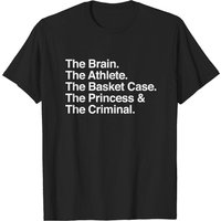 T-shirt pour hommes The Breakfast Club en noir — T-shirts pour hommes