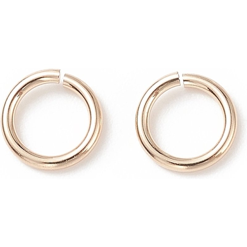 Anneaux Brisés en Or Jaune, 1/20 14K, 22 Gauge — Accessoires pour bijoux