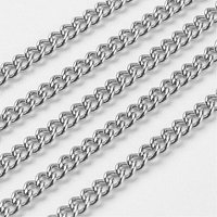 Chaînes en Acier Inoxydable 304 pour Fabrication de Colliers Masculins — Chaînes, fils et cordons