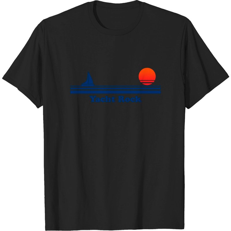 Yacht Rock Sunset Men's T-Shirt — Mens T Shirts