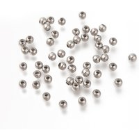 Perles Espacement en Acier Inoxydable Chirurgical 316 Résistantes à l'Oxydation, 3mm — Perles à bijoux