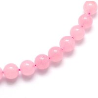 Brins de perles rondes en quartz rose naturel, 10mm, 39pcs/brin — Perles à bijoux