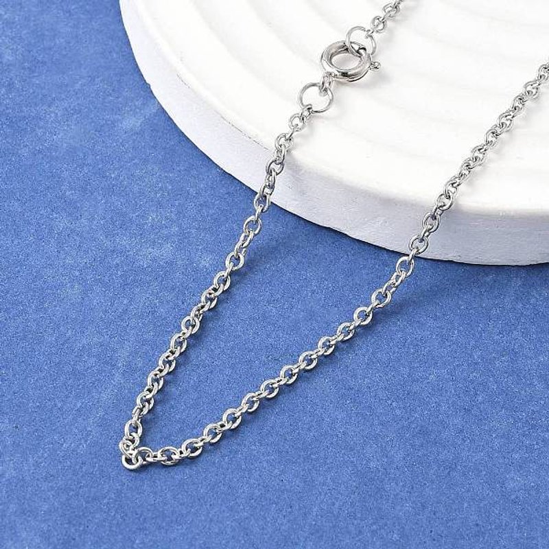 Collier à chaîne en acier inoxydable chirurgical 316 de 27,7 pouces — Collier pendentif