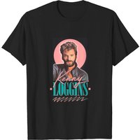 Kenny Loggins 80s Aesthetic Fan Art Design T-Shirt for Men — Mens T Shirts