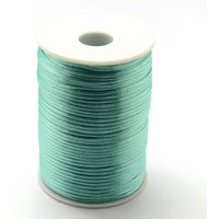 Polyester Cord, Light Sea Green, 2mm, 80 yards per roll — Chains, Wire & Cord