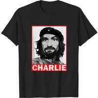 Charles Manson as Che Guevara T-Shirt for Men