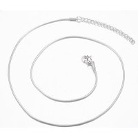Collier en Chaîne Serpent en Acier Inoxydable 304 avec Fermoir Mousqueton — Collier pendentif