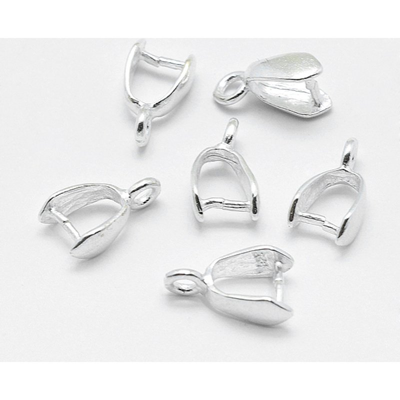 Bails de Pendentifs en Argent Sterling 925, Ice Pick & Pinch — Accessoires pour bijoux