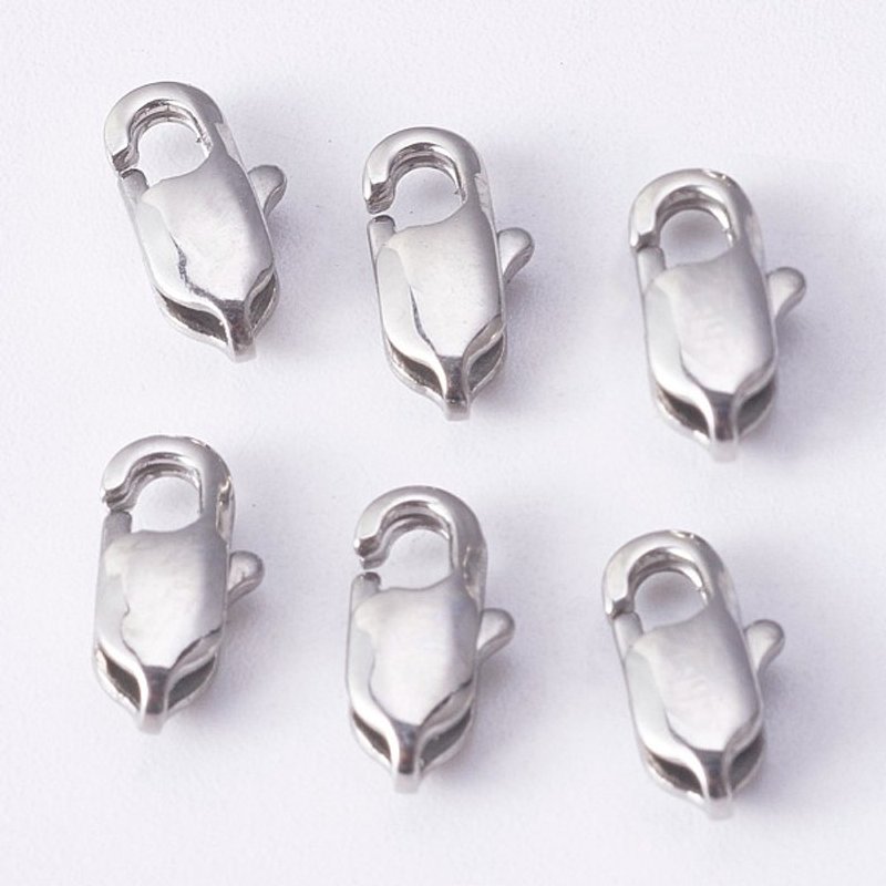 Attaches de homard en acier inoxydable 304, résistant à l'oxydation — Accessoires pour bijoux