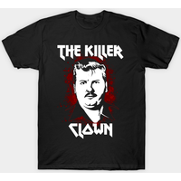 The Killer Clown Design John Wayne Gacy T-Shirt for Men