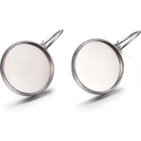 Supports de boucles d'oreilles à fermoir en acier inoxydable 304 — Accessoires pour bijoux