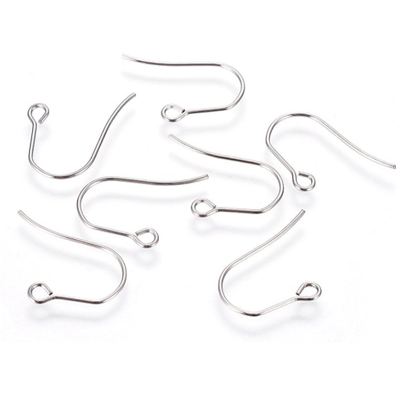 Crochets de Boucles d'Oreilles en Acier Inoxydable Chirurgical 316 — Accessoires pour bijoux