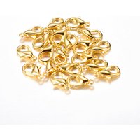 Zinc Alloy Lobster Claw and Parrot Trigger Clasps, Golden
