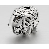 Perles en alliage d'éléphant de style tibétain en argent antique — Perles à bijoux