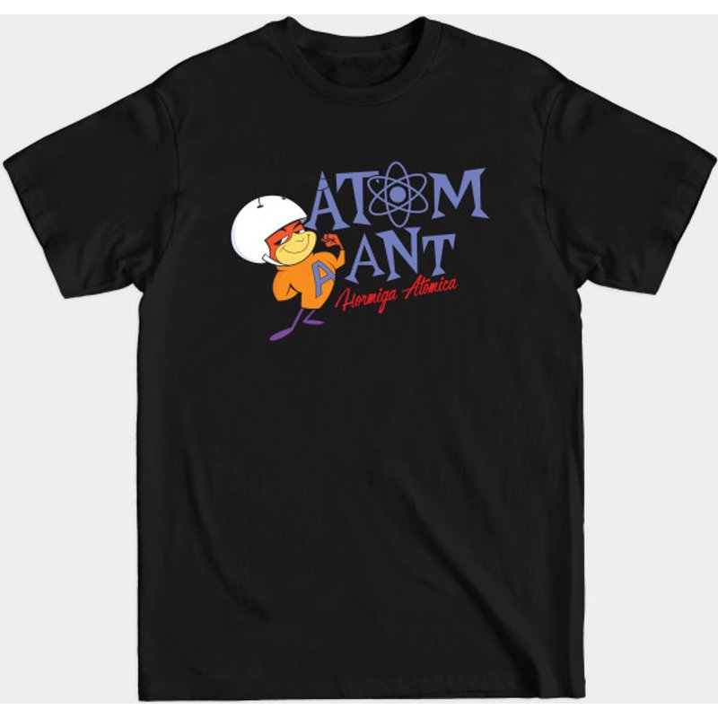 Atom Ant Men's Black T-Shirt — Mens T Shirts