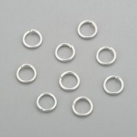 304 Stainless Steel Open Jump Rings, Silver, 20 Gauge, 6x0.8mm — Jewelry Findings