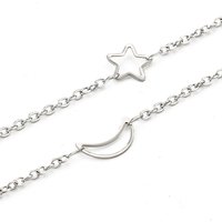 Chaînes en Acier Inoxydable 304 avec Liens en Lune et Étoile