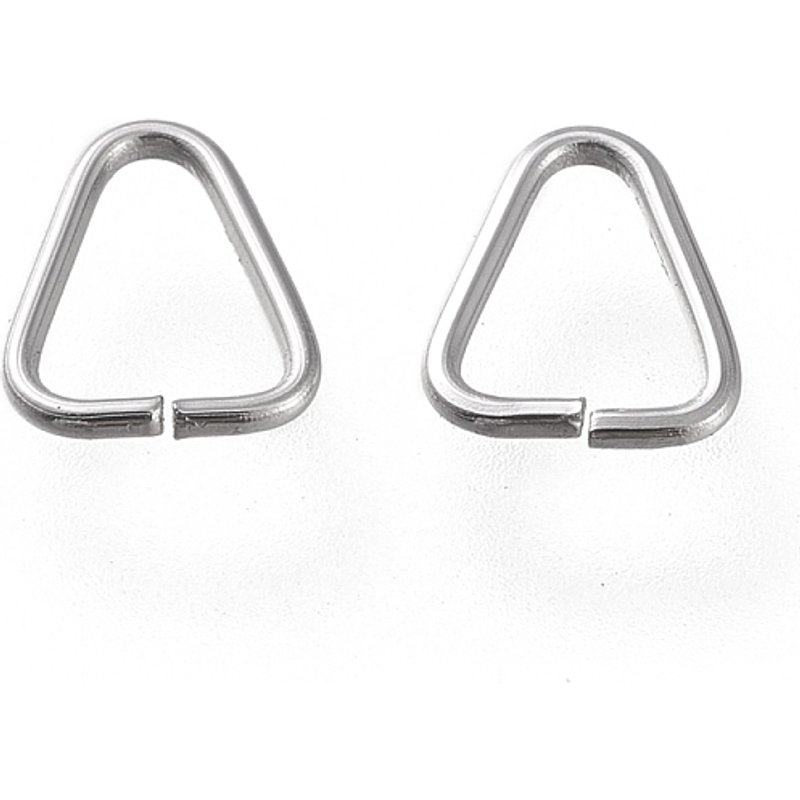 Anneaux triangulaires et fermoirs en acier inoxydable 304 — Accessoires pour bijoux