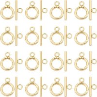 Unicraftale 20 Ensembles de Fermoirs Toggle Dorés en Acier Inoxydable 304 — Accessoires pour bijoux