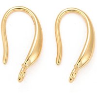 Crochets de Boucles d'Oreilles en Laiton Écologique Rack Plating avec Boucle Verticale — Accessoires pour bijoux