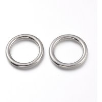 Anneaux de liaison en acier inoxydable 304, non ternissants, 25,5 mm — Accessoires pour bijoux